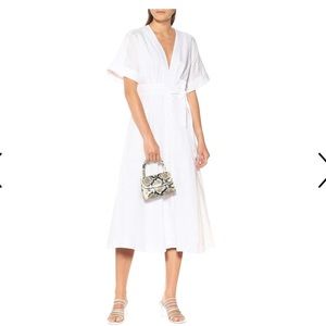 Equipment White Linen Naumen Dress NWT
